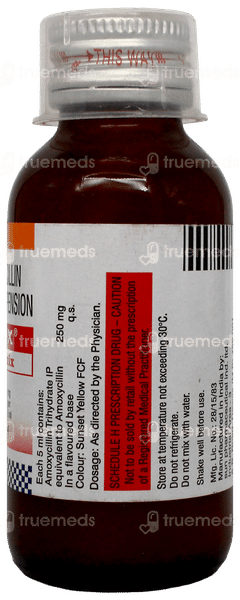 Mox Redimix 250Mg Suspension 60Ml Mox Redimix 250Mg Suspension 60Ml
